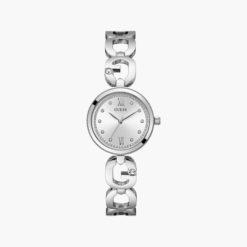 GUESS WATCHES GW0759L1 - STYLISH SILVER TIMEPIECE FOR WOMEN-i-Watch