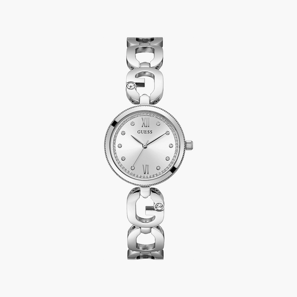 Guess Women's Silver Stainless Steel Watch, Quartz Movement | Gw0759l1 by i-watch