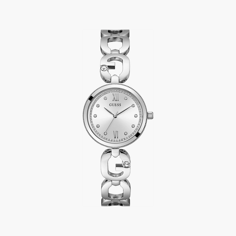 Guess Women's Silver Stainless Steel Watch, Quartz Movement | Gw0759l1 by i-watch