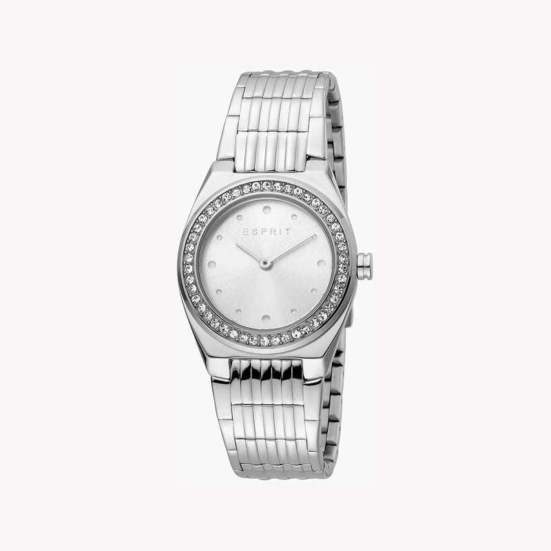 Esprit Women's Silver Stainless Steel Watch, Silver Dial | Es1l174m0015 by i-watch