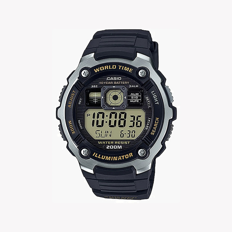 Casio Ae-2000w-9avdf Bold Adventure - Men's Sporty Digital Watch With Rugged Style by i-watch