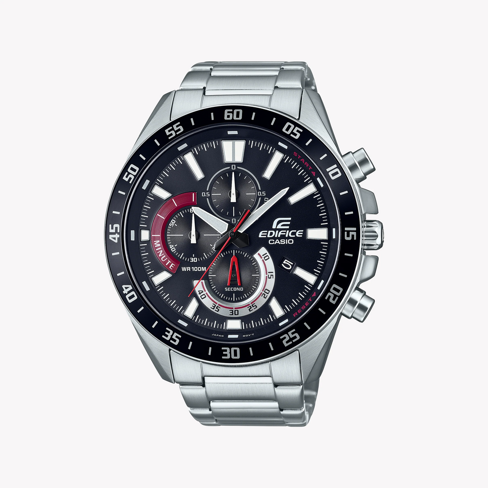 Edifice Efv-620d-1a4vudf - Stunning Silver Sport Watch For Men - Elegance Meets Adventure by i-watch