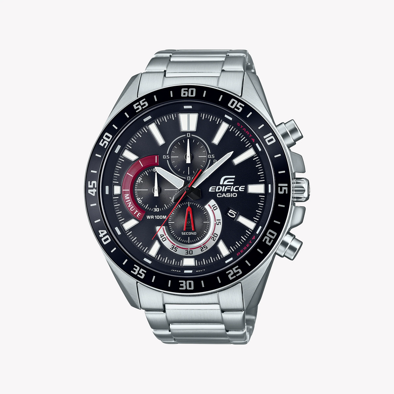 Edifice Efv-620d-1a4vudf - Stunning Silver Sport Watch For Men - Elegance Meets Adventure by i-watch
