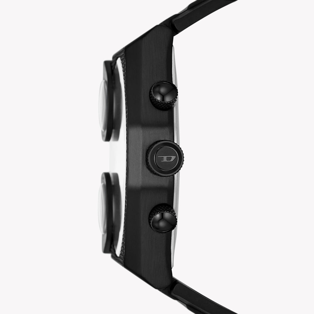 Diesel Men's Black Stainless Steel Watch, Black Dial | Dz7474 by i-watch