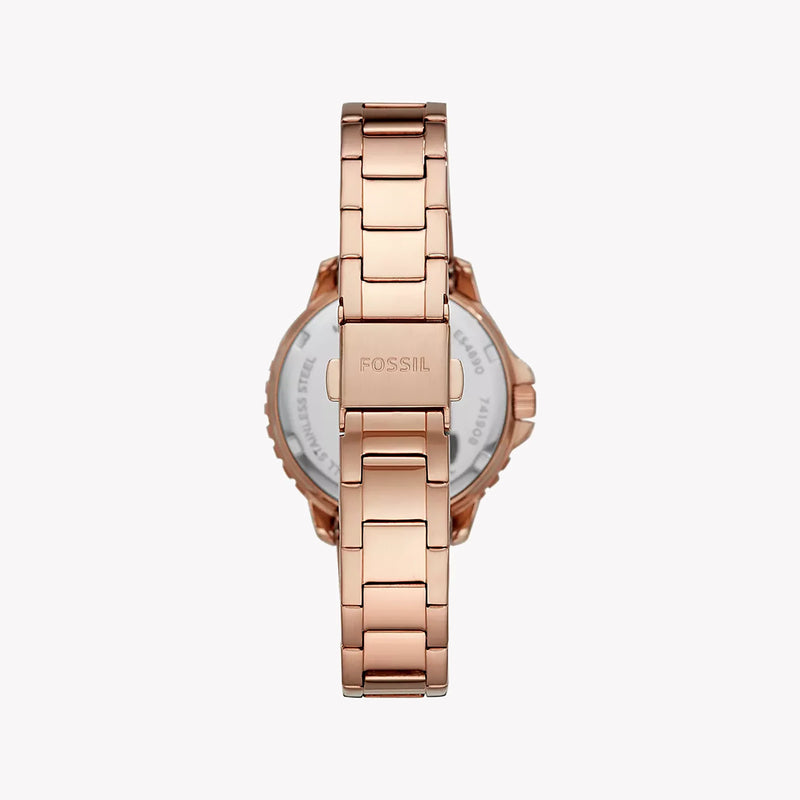 Fossil Women's Rose Gold Watch, Stainless Steel | Es4782 by i-watch
