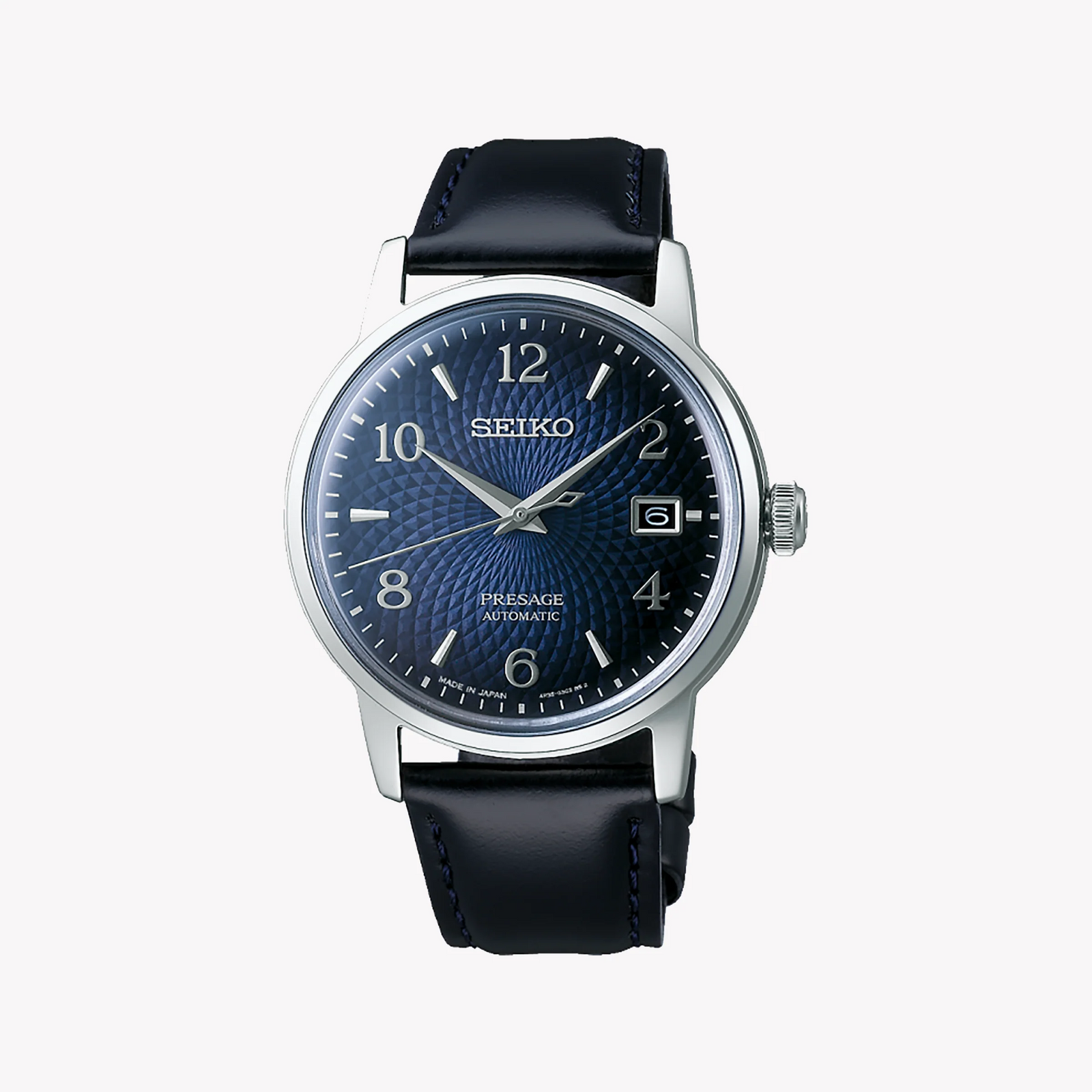 Seiko Men's Silver Watch, Blue Dial | Srpe43j1 by i-watch