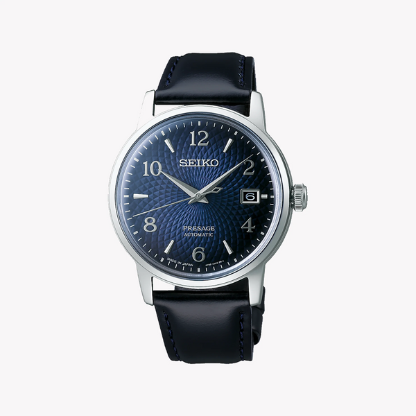 Seiko Men's Silver Watch, Blue Dial | Srpe43j1 by i-watch
