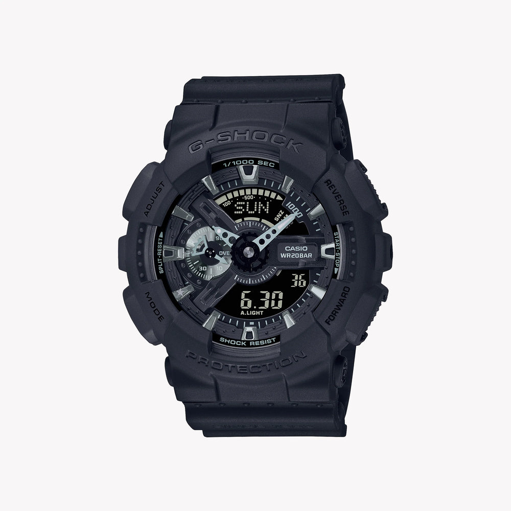 Casio Men's Black Resin Watch, Shock-Resistant | Ga-114re-1aer by i-watch