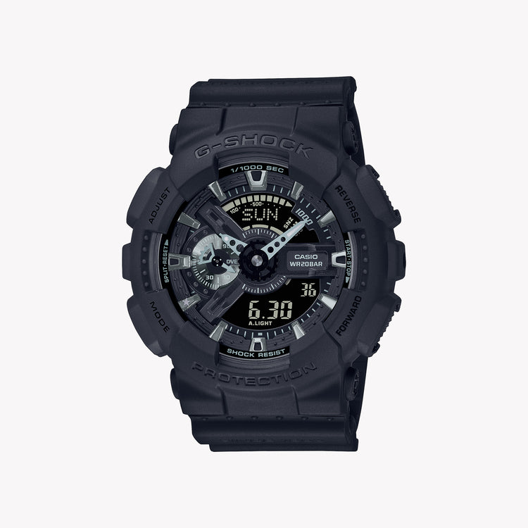 CASIO G-SHOCK GA-114RE-1AER ADVENTURE READY - RUGGED BLACK MEN'S WATCH WITH MULTIFUNCTIONAL FEATURES