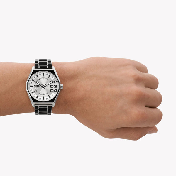 Diesel Men's Multicolor Stainless Steel Watch, Silver Dial | Dz2195 by i-watch