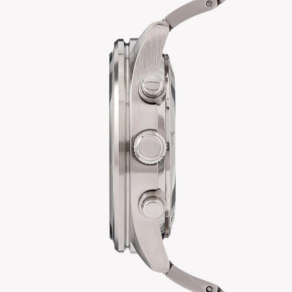Seiko Men's Silver Stainless Steel Watch, Silver Dial | Ssb425p1 by i-watch