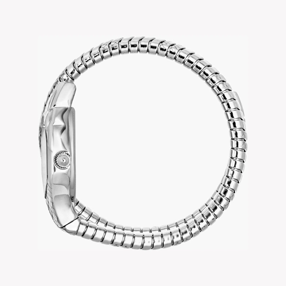 Just Cavalli Women's Stainless Steel Watch, Silver Dial | Jc1l190m0015 by i-watch