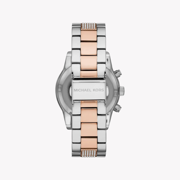 Michael Kors Women's Silver-Rose Gold Watch, Silver Dial | Mk6651 by i-watch
