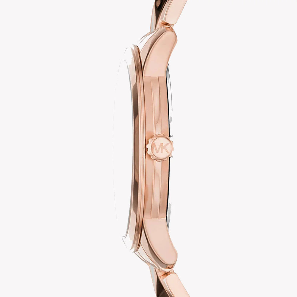 Michael Kors Women's Rose Gold Watch, White Dial | Mk6674 by i-watch