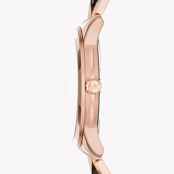 Michael Kors Women's Rose Gold Watch, White Dial | Mk6674 by i-watch