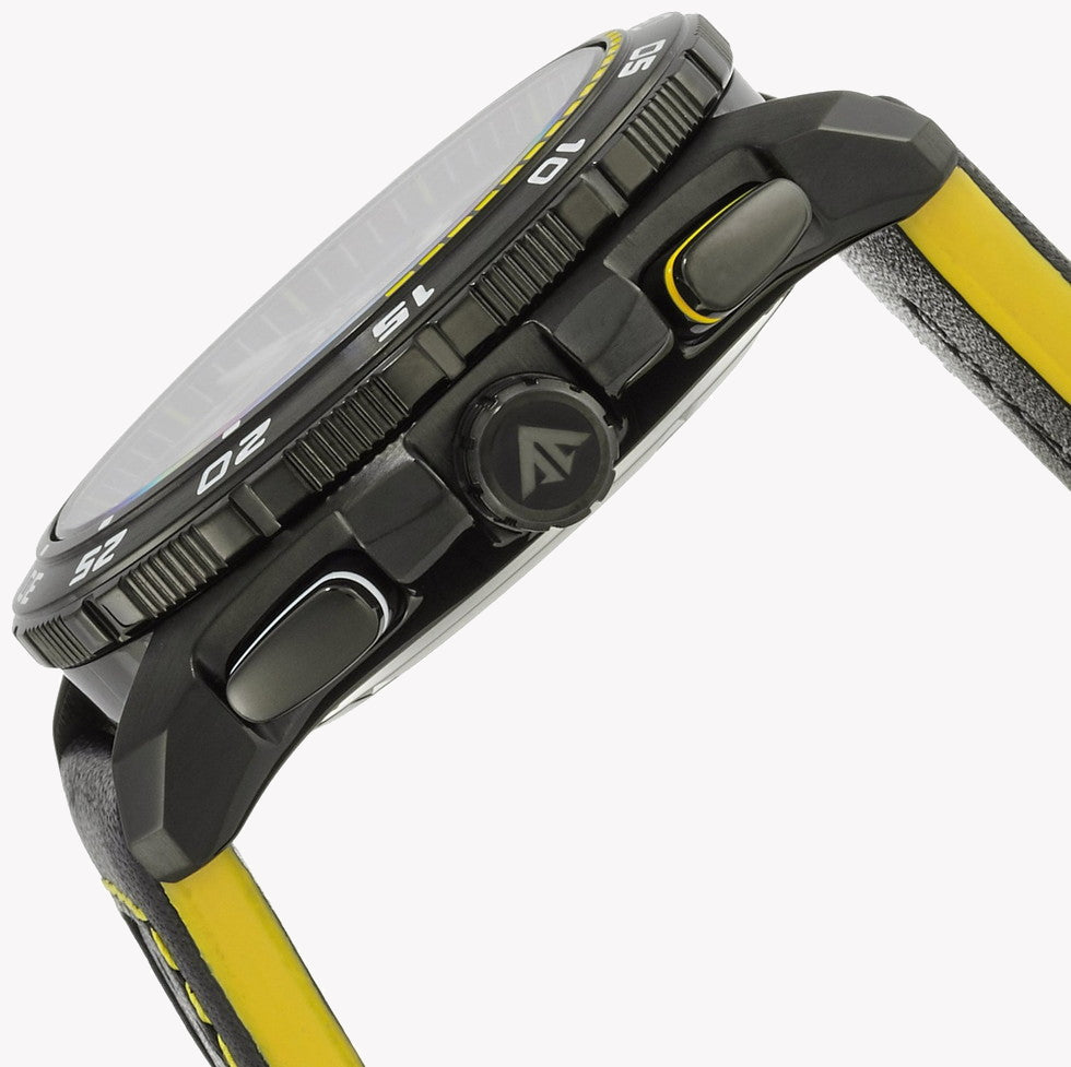 CITIZEN Eco-Drive JW0127-04E - MODERN POWERHOUSE MEN’S WATCH with Black Leather Band & Bold Chronograph Features-i-Watch-3