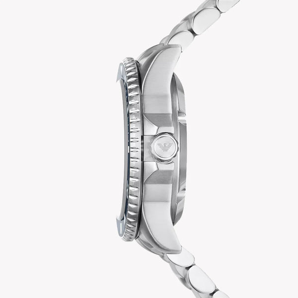 Emporio Armani Men's Silver Watch, Green Dial | Ar60080 by i-watch