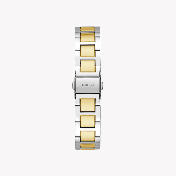 Guess Women's Gold Stainless Steel Watch, White Dial | Gw0404l2 by i-watch