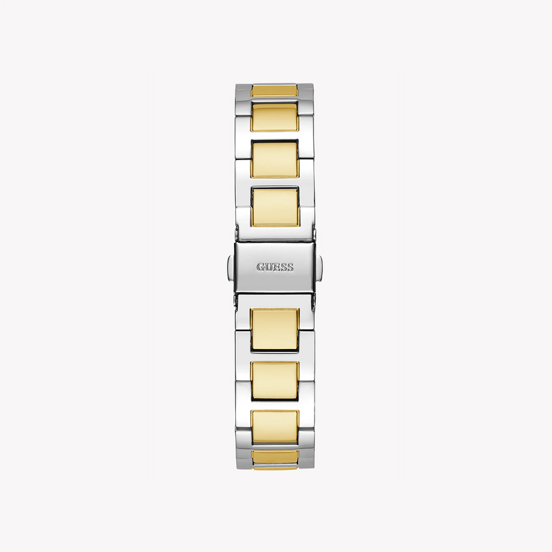 Guess Women's Gold Stainless Steel Watch, White Dial | Gw0404l2 by i-watch