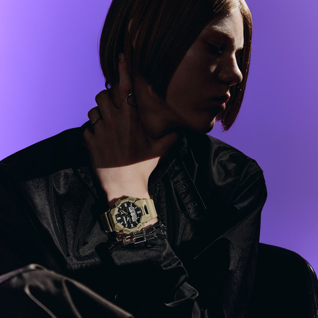 CASIO G-SHOCK GA-010-5AER DYNAMIC VERSATILITY - ECO-FRIENDLY WOMEN'S WATCH IN BEIGE-i-Watch-4