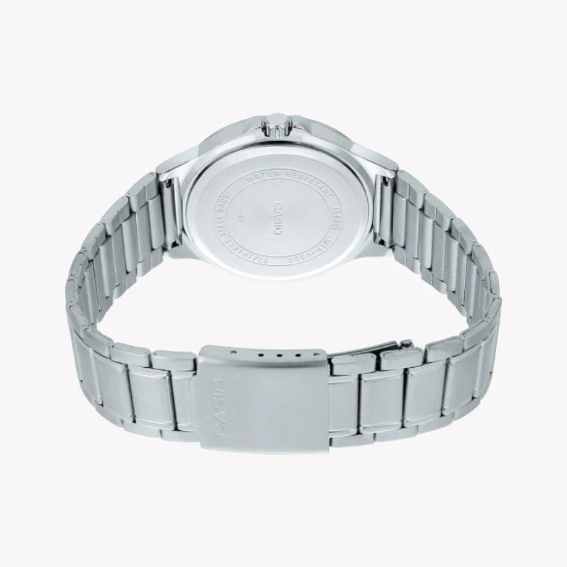 Casio Men's Stainless Steel Watch, Black Dial | Mtp-V300d-1a by i-watch