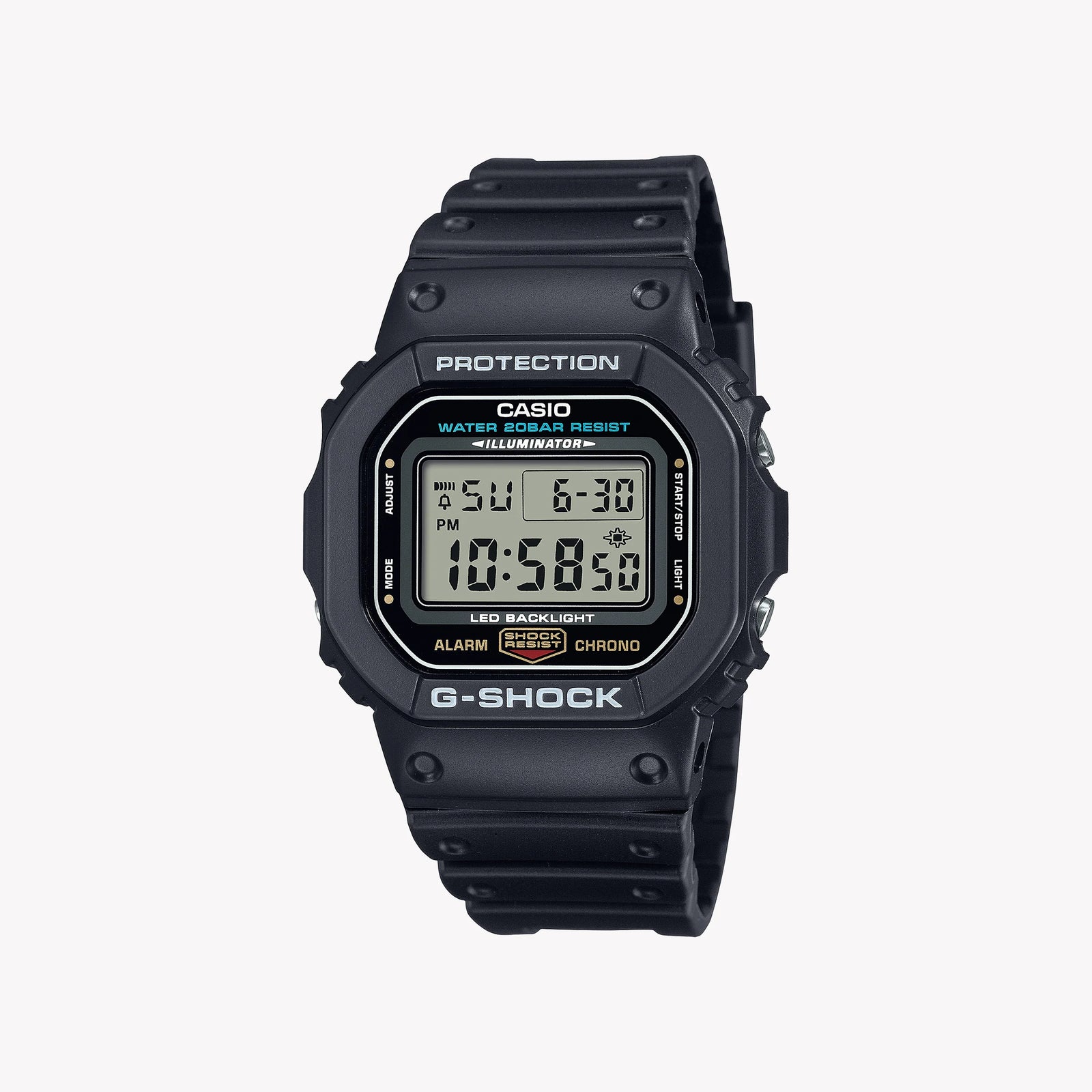 CASIO G-SHOCK DW-5600UE-1ER - RUGGED ADVENTURE READY DIGITAL MEN'S WATCH