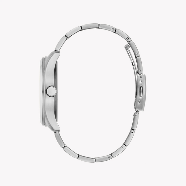 Guess Men's Silver Stainless Steel Watch, Black Dial | Gw0707g1 by i-watch
