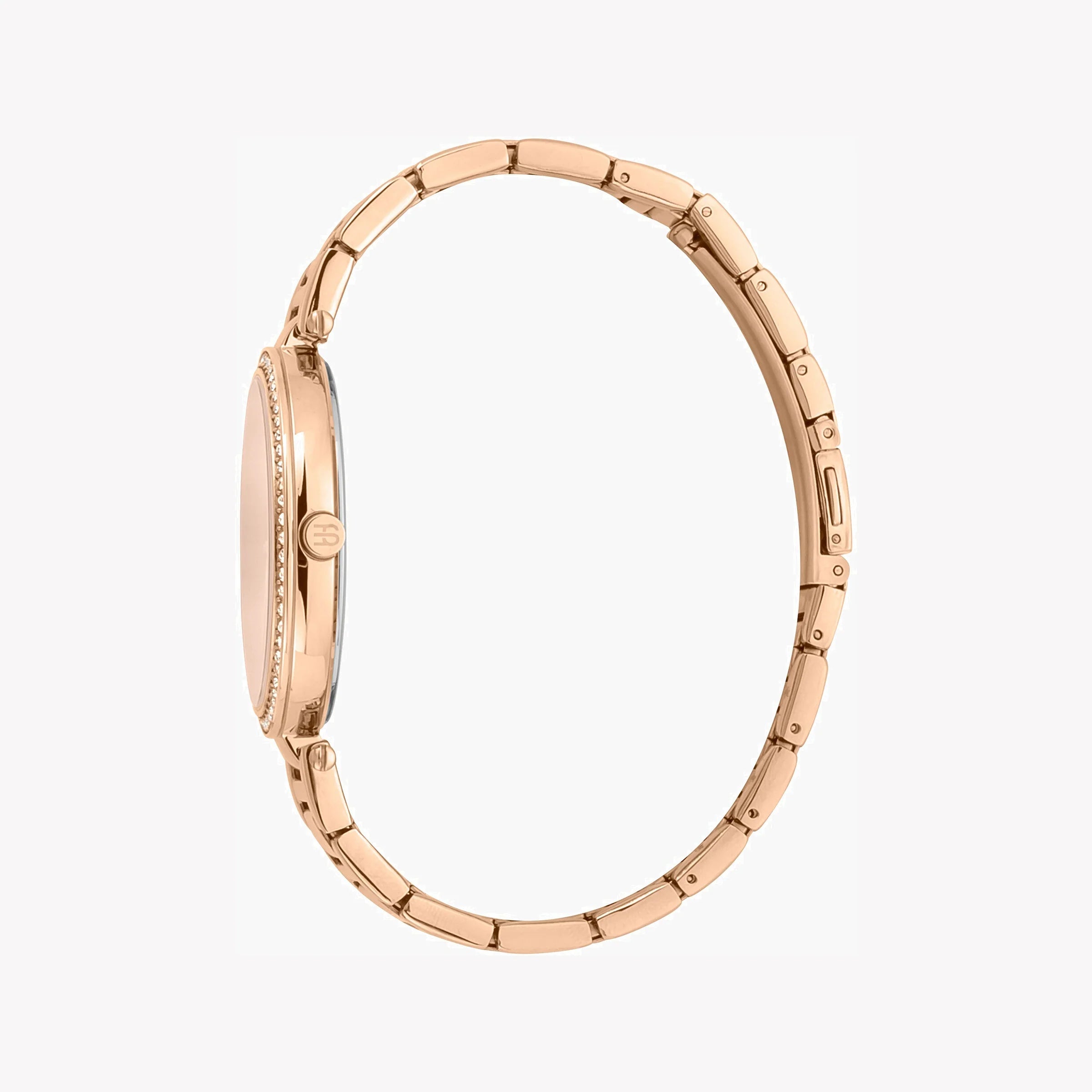 ESPRIT Women's Watch with Rose Gold Stainless Steel Case and Rose Gold Stainless Steel Band