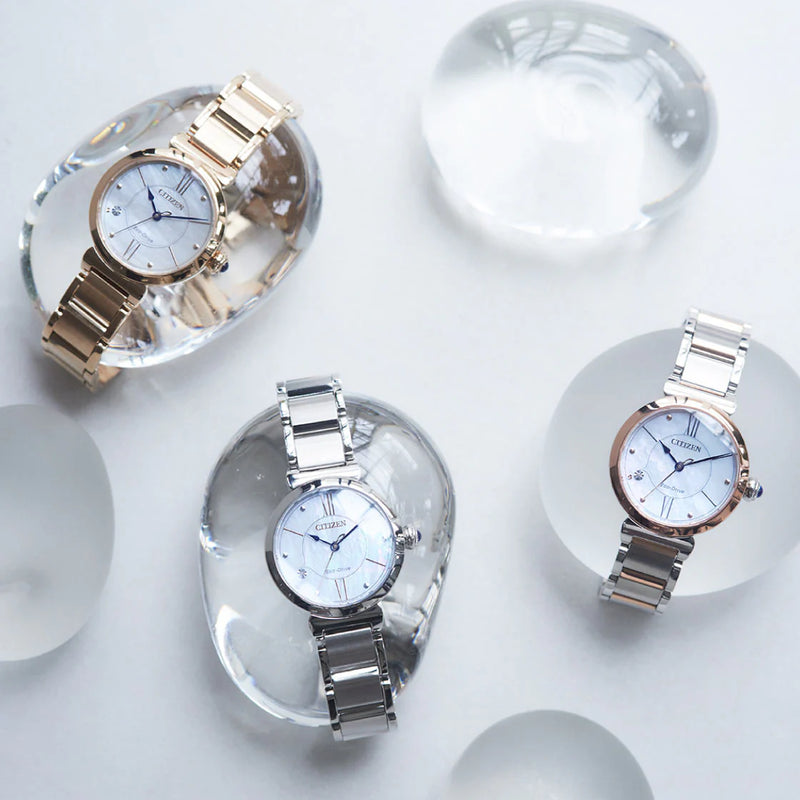 Citizen Em1070-83d Radiant Elegance - Vibrant Multicolor Dial & Eco-Drive Women's Watch by i-watch