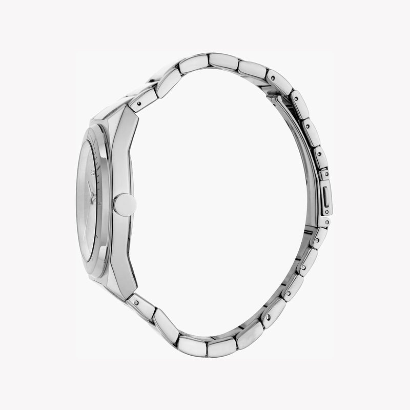 Esprit Men's Silver Stainless Steel Watch, Silver Dial | Es1g029m0065 by i-watch