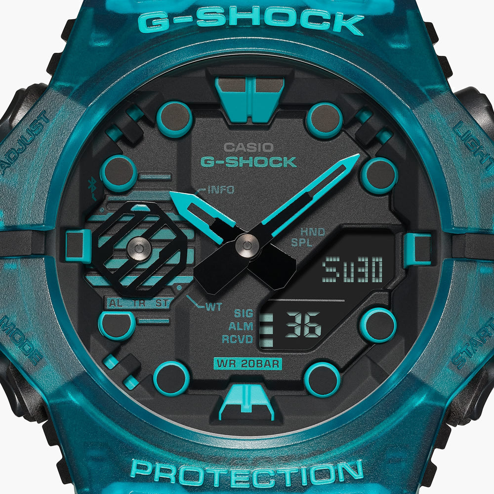 G-Shock Men's Blue Resin Watch, Carbon Core Guard | Ga-B001g-2adr by i-watch