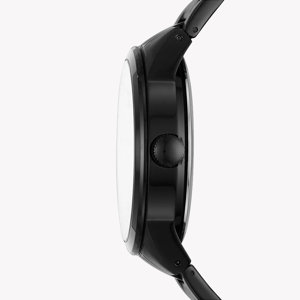 FOSSIL BQ2092 BLACK STAINLESS STEEL - ELEGANT TIMEPIECE FOR MODERN MEN-i-Watch-2