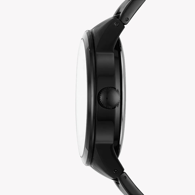 Fossil Men's Black Stainless Steel Watch, Black Dial | Bq2092 by i-watch