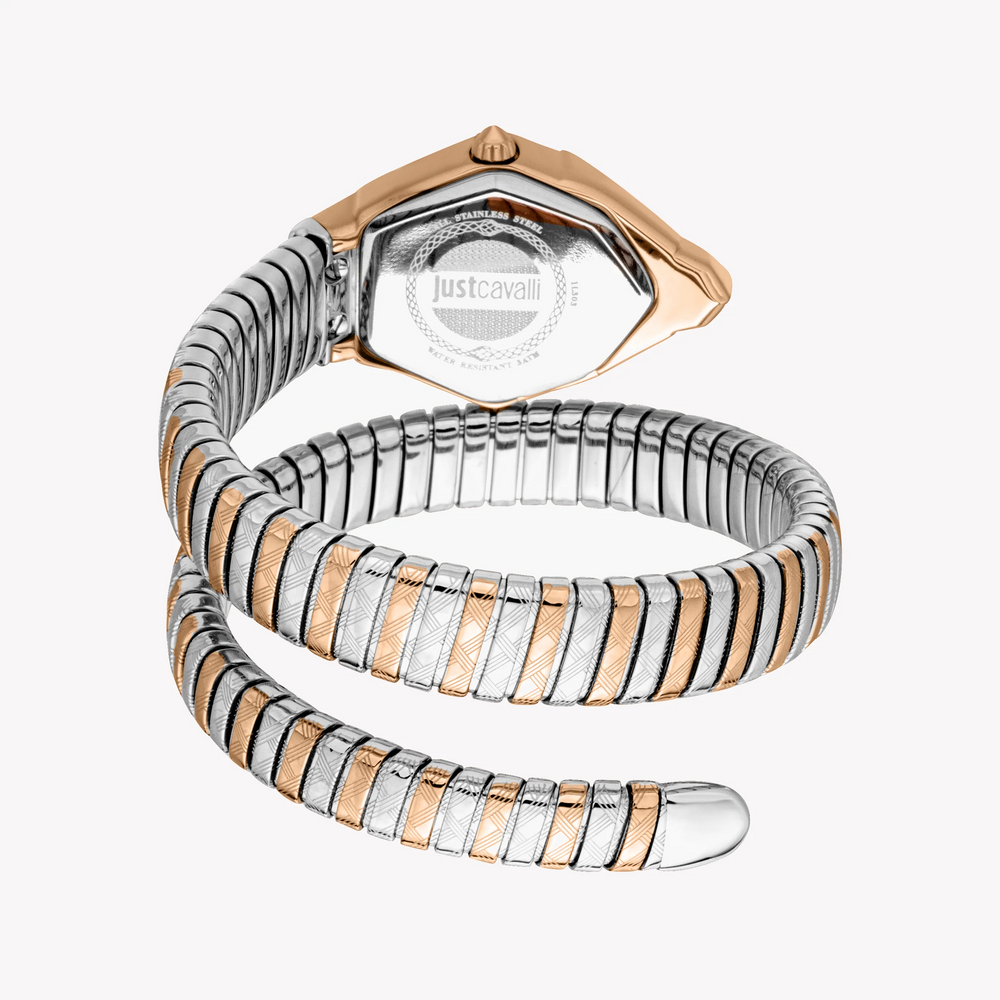 Just Cavalli Women's Rose Gold Watch, Two Tone Band | Jc1l303m0065 by i-watch