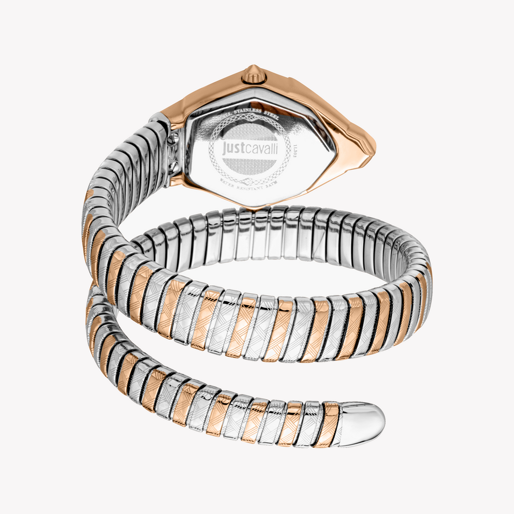 JUST CAVALLI JC1L303M0065 - CHIC ROSE GOLD STAINLESS STEEL WOMEN'S WATCH WITH TWO-TONE BAND-i-Watch-3