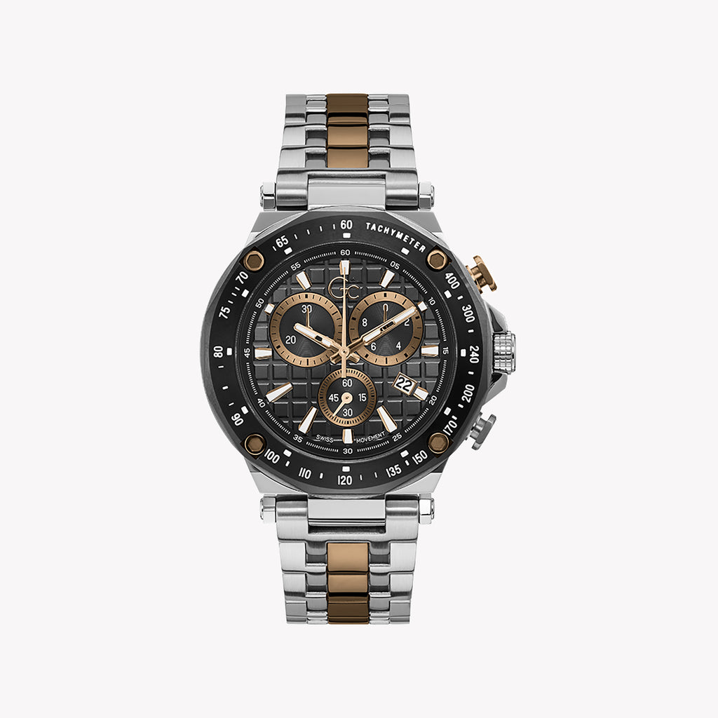 GUESS COLLECTION Y81002G5MF - MODERN CLASSIC MEN'S TIMEPIECE WITH BOLD DESIGN & RELIABLE PRECISION