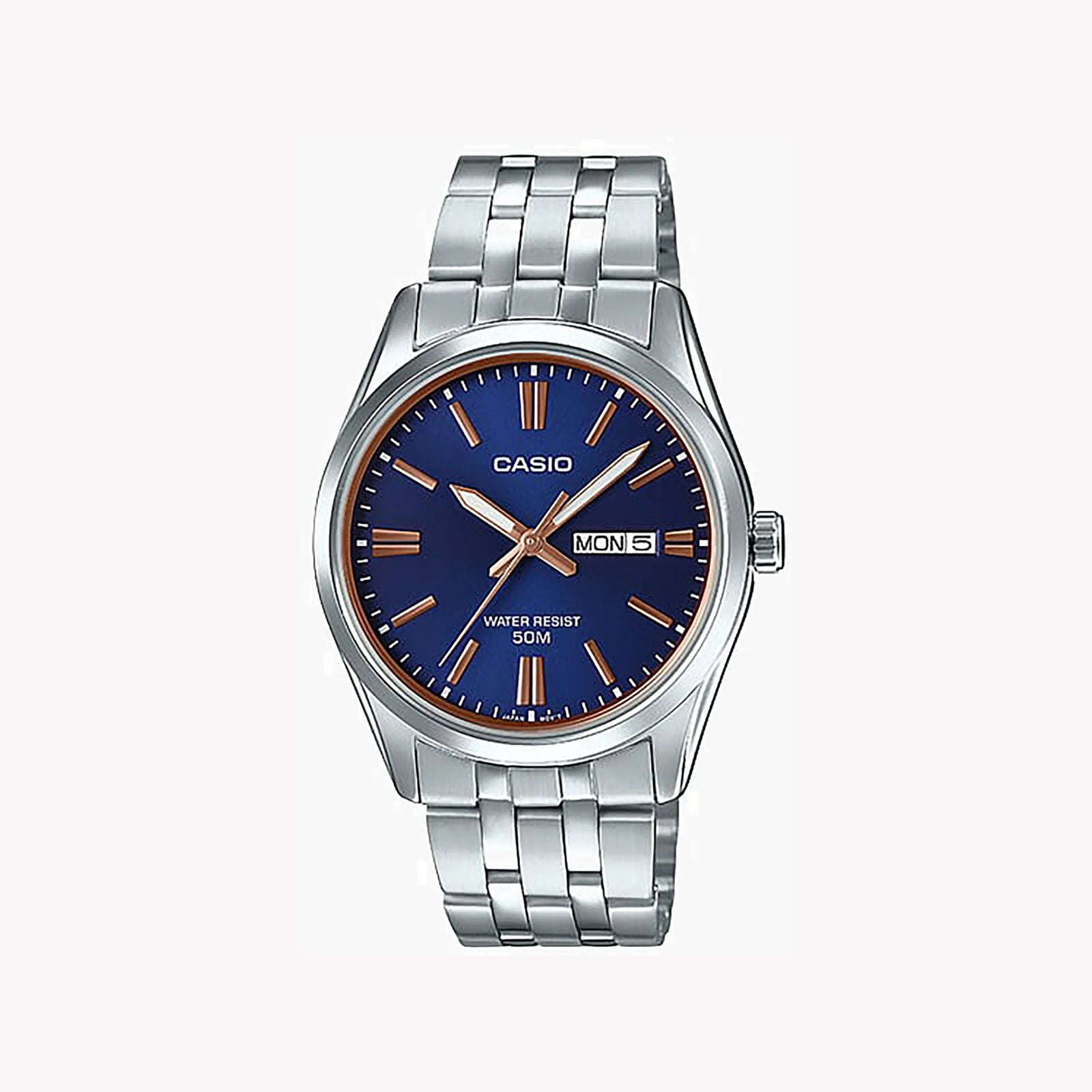 Casio Mtp-1335d-2a2vdf Adventure-Ready - Stylish Sporty Men's Watch With Blue Dial & Stainless Steel Band by i-watch