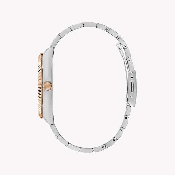 Guess Men's Silver & Rose Gold Watch, Gray Dial | Gw0265g13 by i-watch