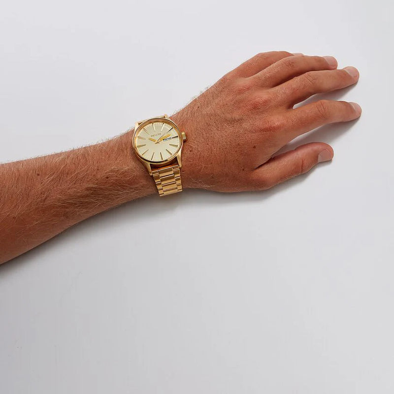 Nixon Men's Gold Stainless Steel Watch, Gold Dial | A356-502 by i-watch