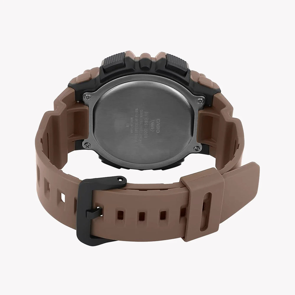 Casio Men's Brown Resin Watch, Sporty & Durable | Ws-1500h-5avdf by i-watch