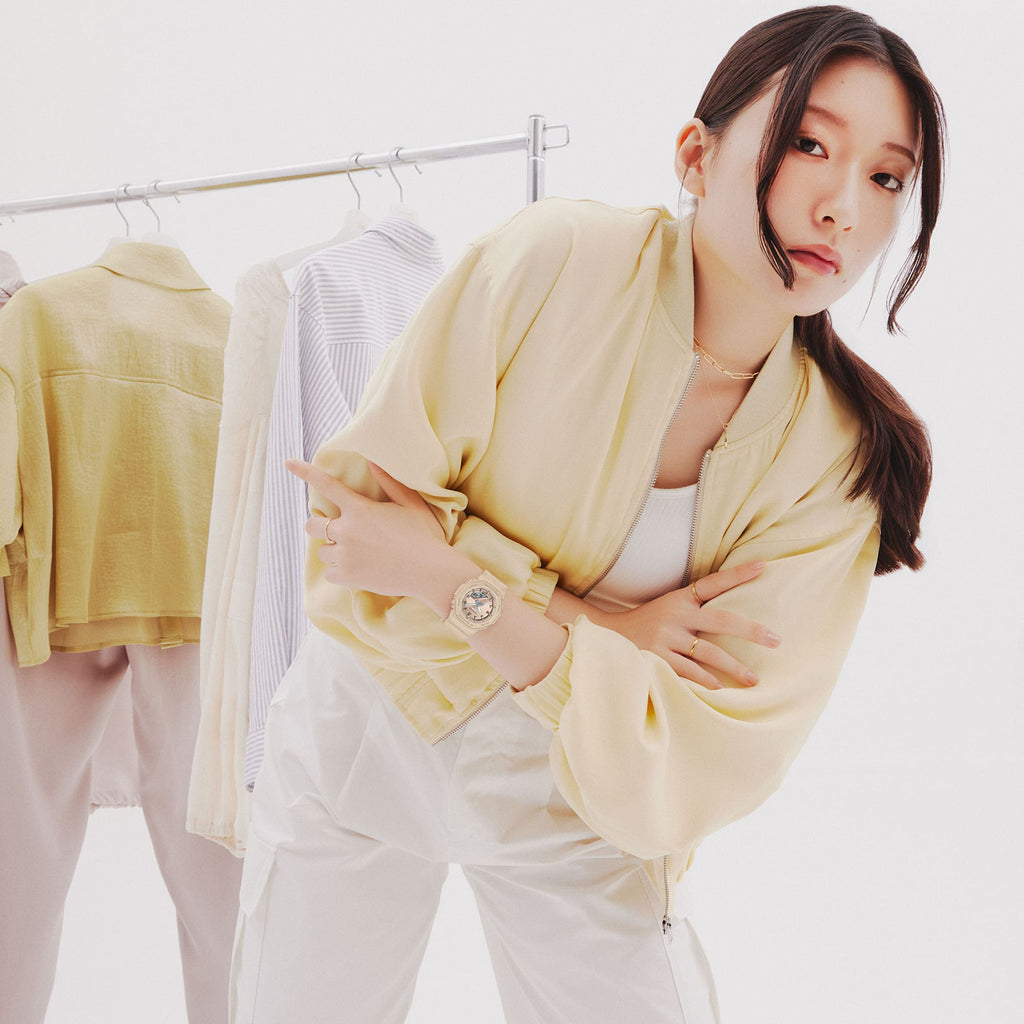 CASIO G-SHOCK GMA-P2100ST-9AER ELEGANT ADVENTURE - WOMEN'S BEIGE BIO-RESIN WATCH-i-Watch-5