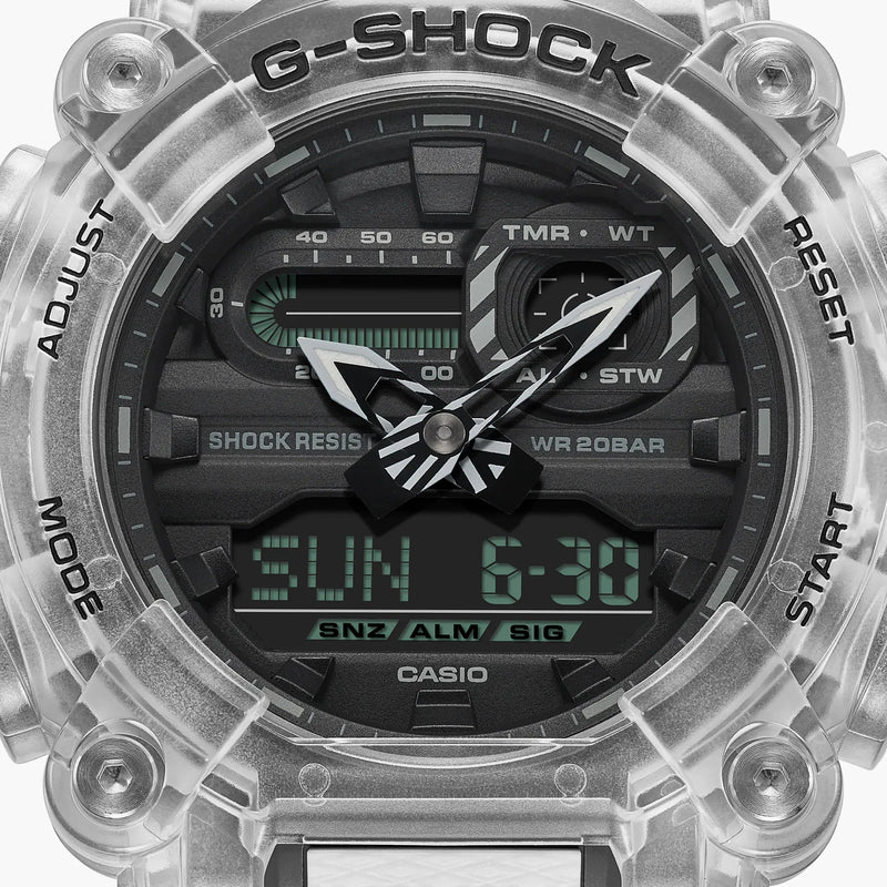 G-Shock Men's White Resin Watch, Digital Dial | Ga-900skl-7adr by i-watch