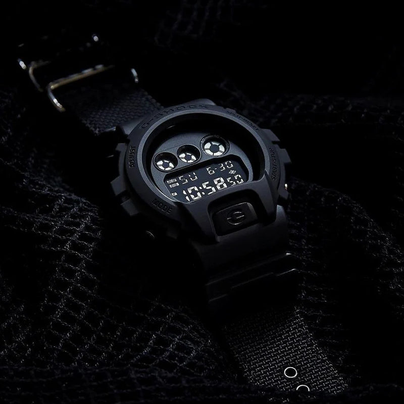 Casio G-Shock Dw-6900bbn-1dr - Urban Adventurer Men's Watch In Striking Black Resin by i-watch