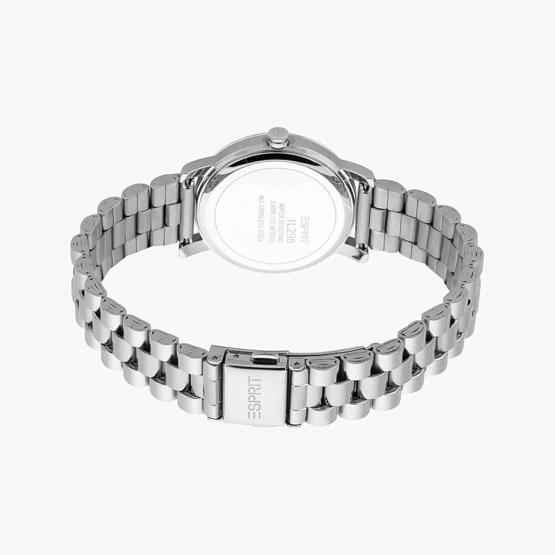 Esprit Women's Silver Stainless Steel Watch, Round Case | Es1l048m0035 by i-watch