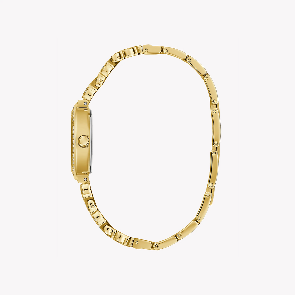 Chic Allure Women's Gold Stainless Steel Watch, Gold Dial | Gw0476l2 by i-watch