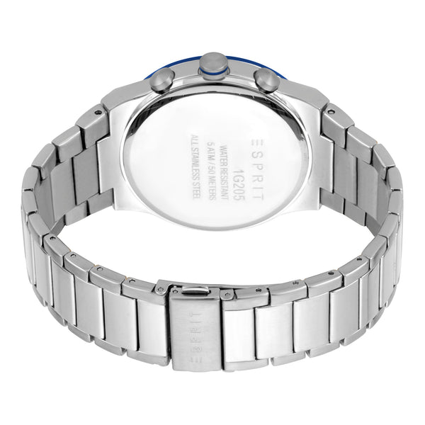 Esprit Men's Silver Stainless Steel Timepiece - Elegant & Durable Accessory by i-watch