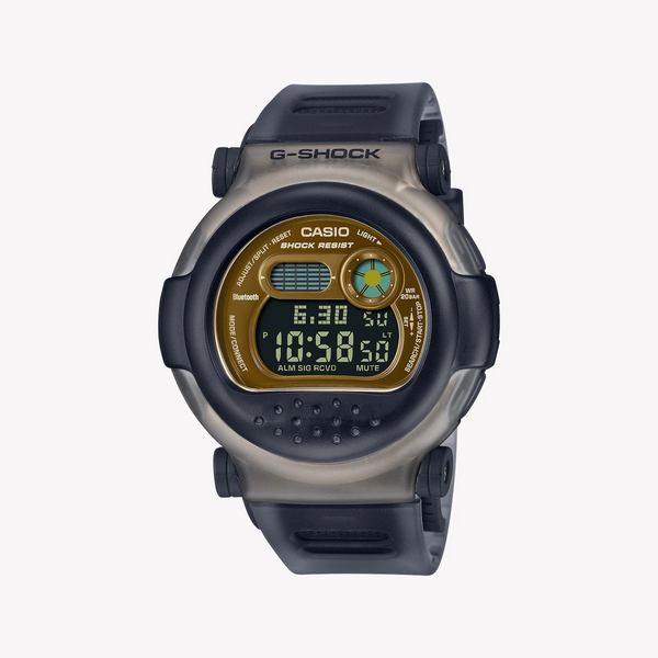 G-Shock Men's Grey Resin & Stainless Steel Watch | G-B001mvb-8er