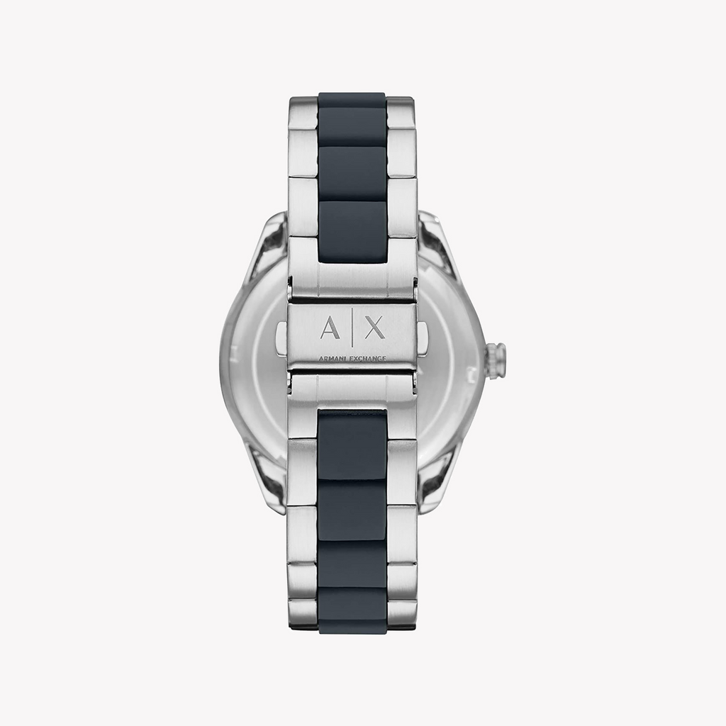 ARMANI EXCHANGE AX1834 BOLD TIMEPIECE - STUNNING SILVER STAINLESS STEEL WITH BLACK DIAL-i-Watch-3
