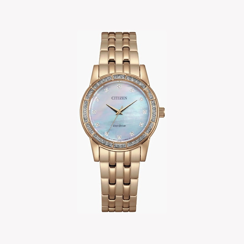 Citizen Em0773-54d - Radiant Elegance - Luxury Eco-Drive Women's Watch by i-watch
