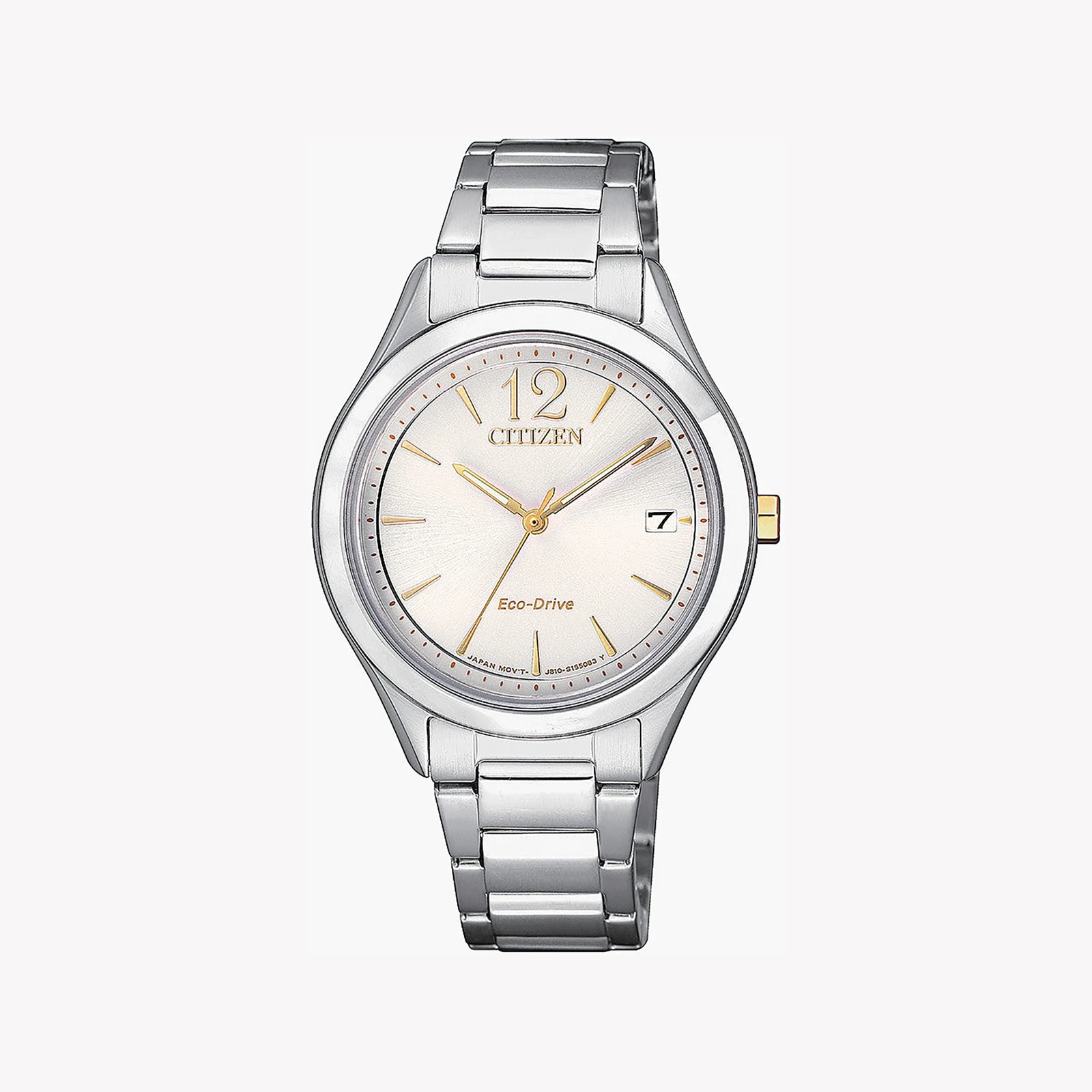 Citizen Fe6124-85a Radiant Elegance - Modern Woman's Stainless Steel Eco-Drive Watch by i-watch
